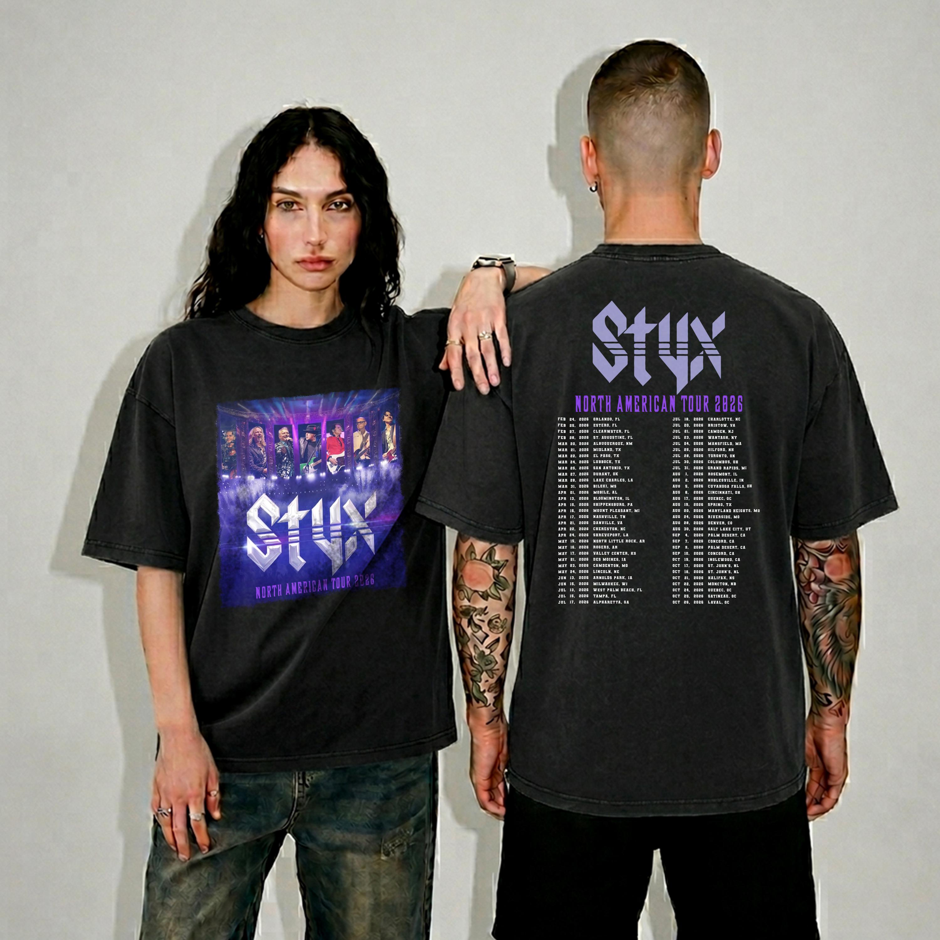 Styx Tour T Shirt - Etsy