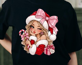 Merry Christmas PNG |Christmas Clipart| Christmas PNG |Santa Claus Boop PNG | Christmas svg |Trendy Design Sublimation | The Season Png
