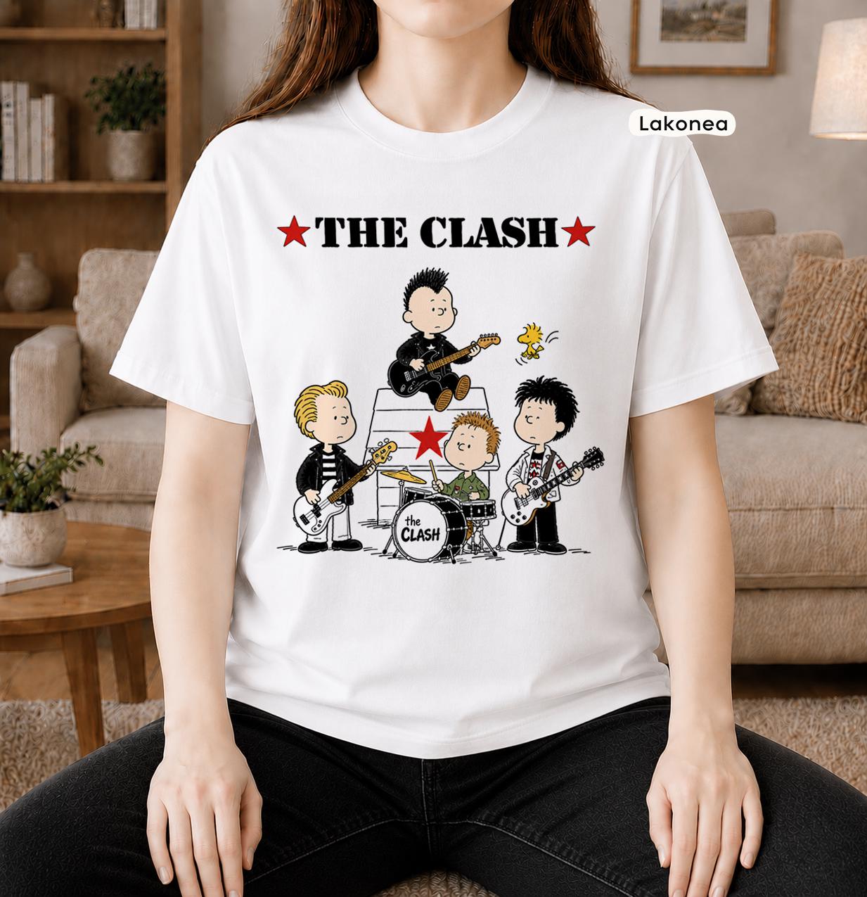 The Clash Band Tshirt - Etsy