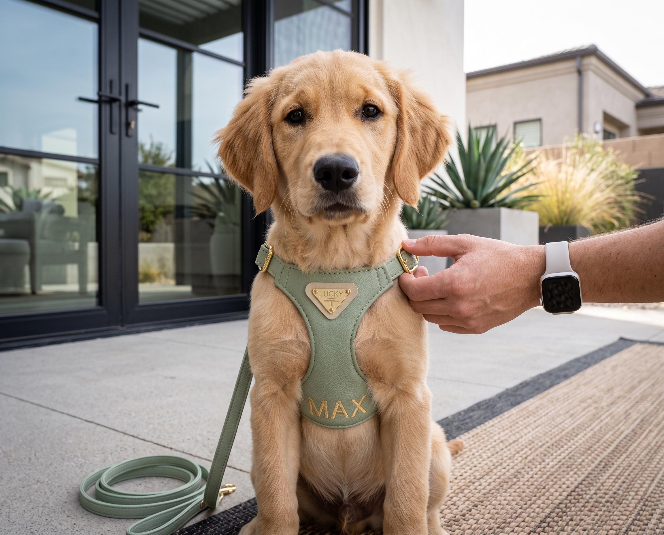 新品】Burberry モノグラム 犬用リード ペット用品 Burberry dog