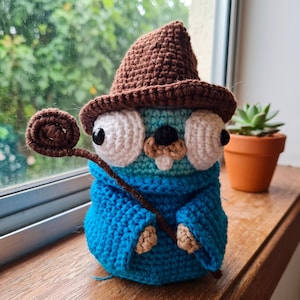 Gopher Virkmönster - Gopher Handgjord Amigurumi PDF - Enkel Nybörjarhandledning Digital Nedladdning