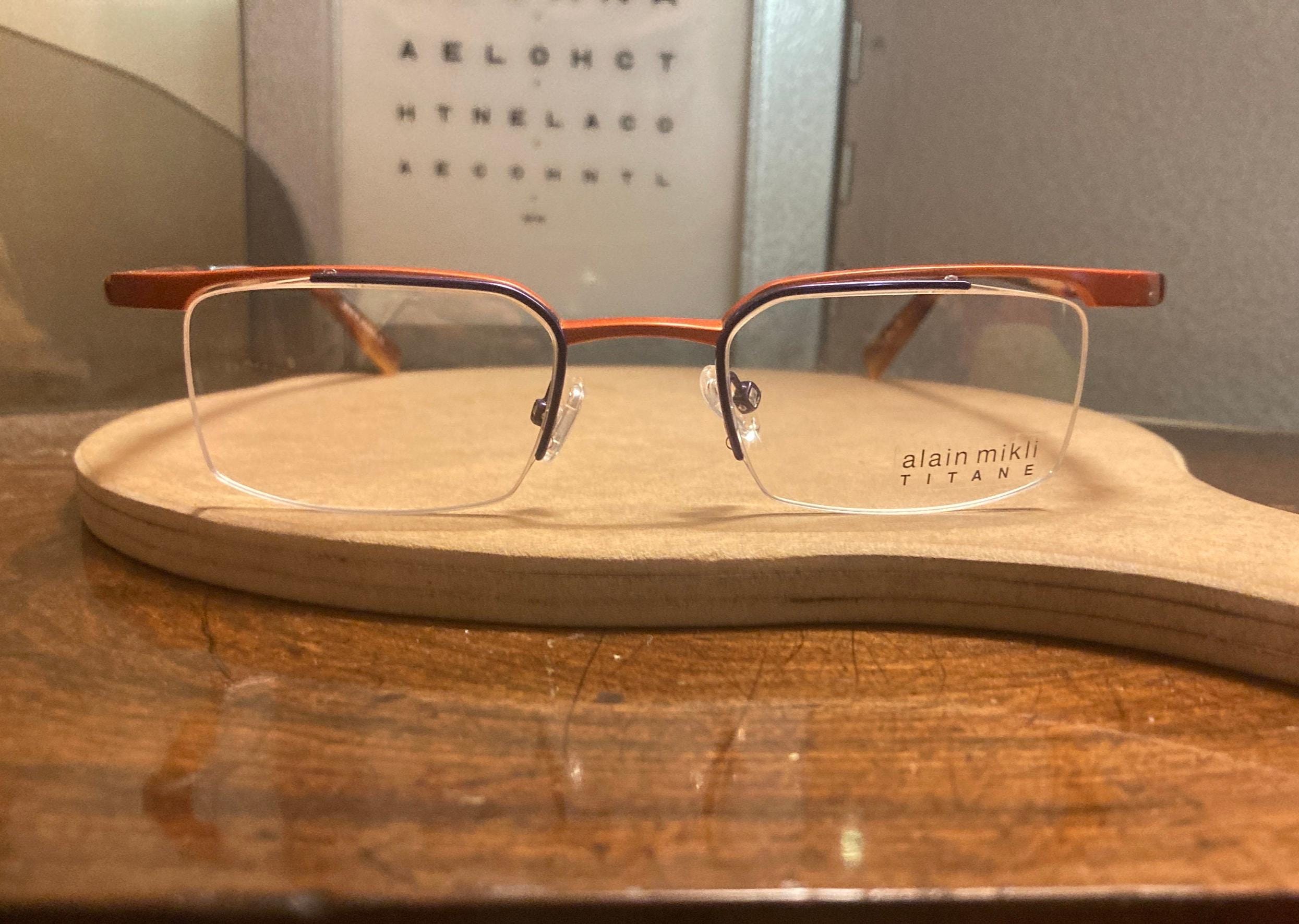 Branches De Lunettes Alain Mikli CAT 03 A 0482 - Longueur 140 Mm Marron - Occasion