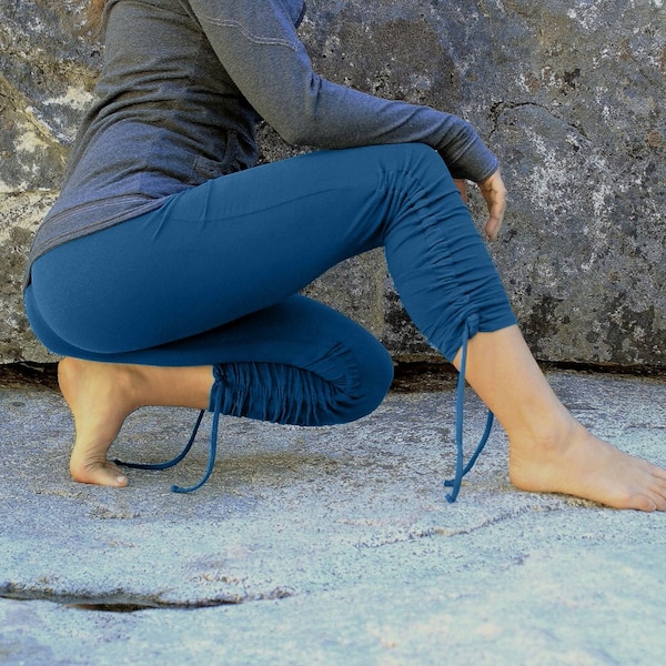 調節可能なレギンス - ヨガレギンス - ティールレギンス - ダンスレギンス - レディースパンツ - レディースヨガレギンス - アシュタンガヨガウェア - ヨガタイツ