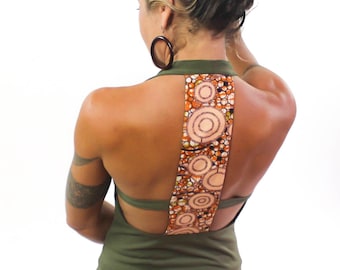 Colorful Summer Tank - Women's Sleeveless Scoop Neck Top - Festival and Everyday Boho Style - Eneche Tank