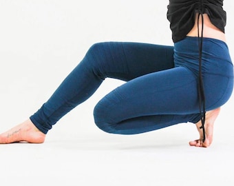 Pantalones de yoga para mujer - Ropa de yoga ética - Leggings Victory - Leggings de algodón - Leggings de yoga para mujer - Leggings gruesos - Leggings resistentes