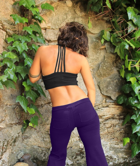 Strappy Crop Top-yoga Sports Bra-workout Crop Top-funky Clothing