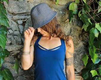 Peekaboo Tank Top-  summer tank top- open back tank- open back shirt- cut out tank top-boho yoga tank- boho top-hippie top-tops-festival top