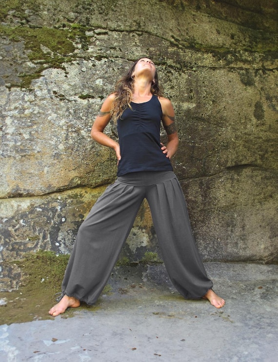 Spodnie haremowe-Spodnie damskie-boho-cygańskie-boho-joga