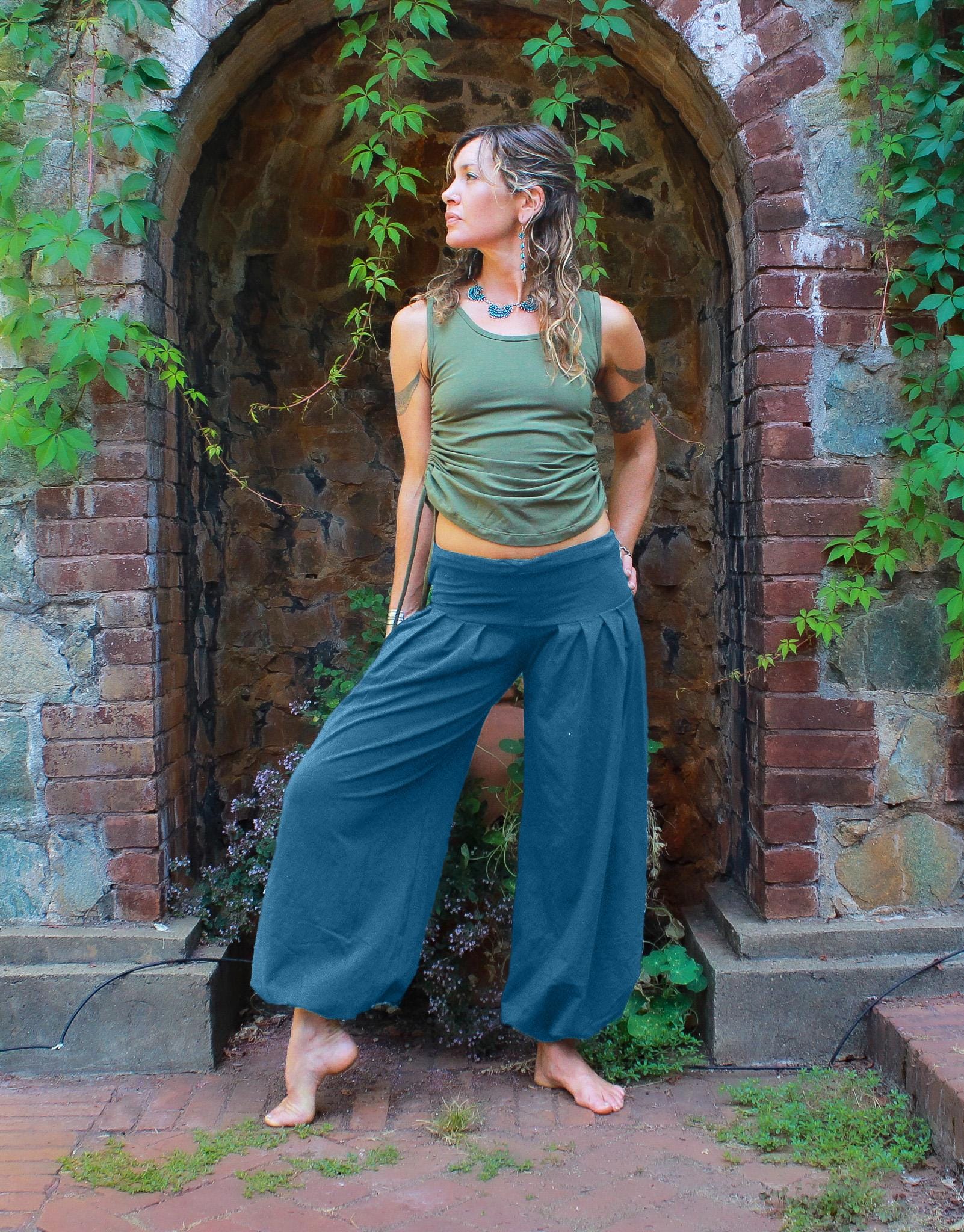 Hippie Pants AvaCostume Harem Capri Pants Soft Yoga Dance Wear