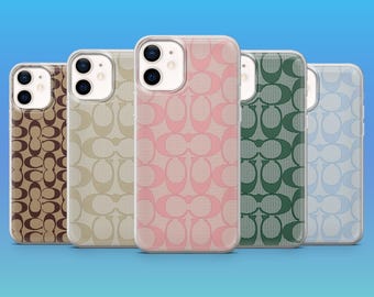 Luxury Phone Case Fashion Coac Cute Girl Cover for iPhone 17 Air 17 Pro 16e 16 15  Samsung S26 S25 S24Ultra S23FE A17 A16 Pixel 10 Pro XL 9A