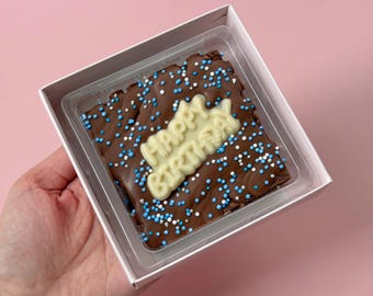 Brownies Buon compleanno