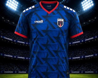 Kap Verde Herren 2026 Fussball Trikot | Fußball Fan-Shirt Polyester | Capo Verde Heimtrikot WM 2026 National Mannschaft Fußball Trikot