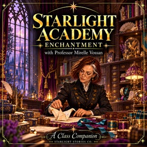 Starlight Academy Enchantment Solo RPG Journal | Dark Academia | Digital Download