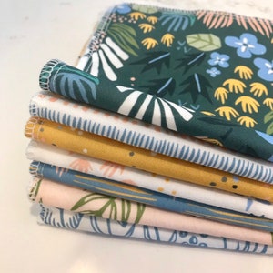 Limpeza de pano de algodão para bebês, toalha sem papel de 3 camadas, toalha de papel de pano reutilizável, limpeza ecológica, produto de substituição de papel