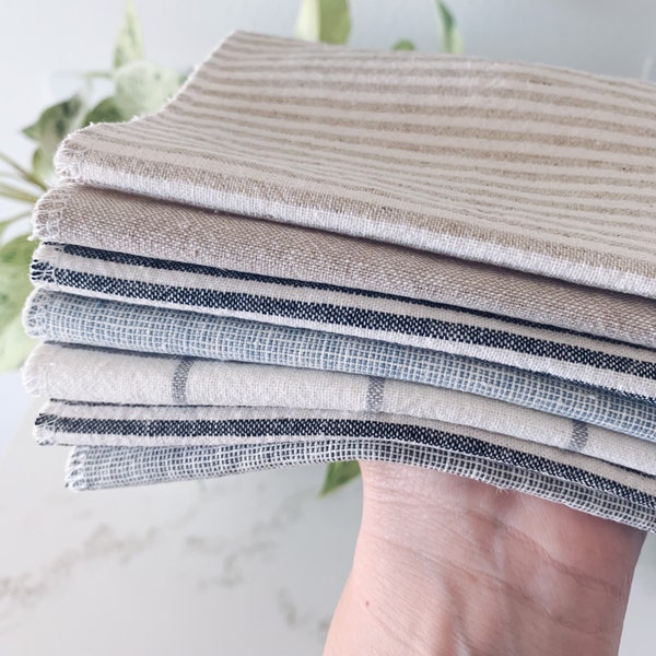 3ply Linen Paperless Towel, Reusable Paper Towel, Eco-Friendly Cleaning, Paper Replacement, Zero Waste Kitchen, Eco Gift, Cloth Paper Towel