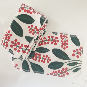 Toalha de papel sem papel de Natal, toalha sem papel de Natal, toalha de papel reutilizável de 3 camadas, toalha de cozinha, toalhas de papel de pano, material de limpeza, presente ecológico
