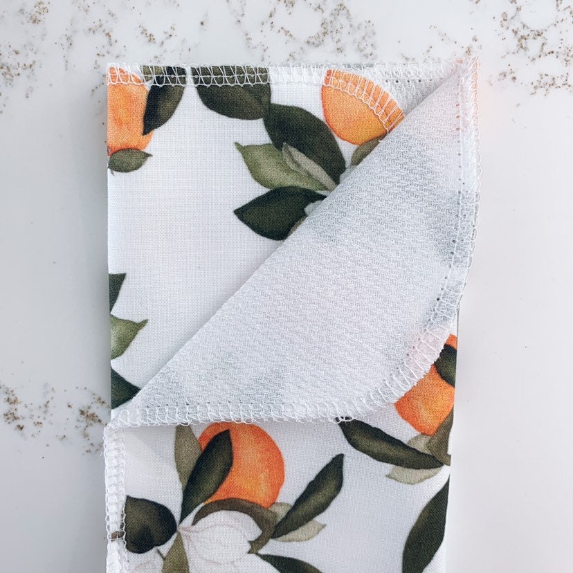 3ply Oranges Paperless Towel Reusable Paper Towel Etsy