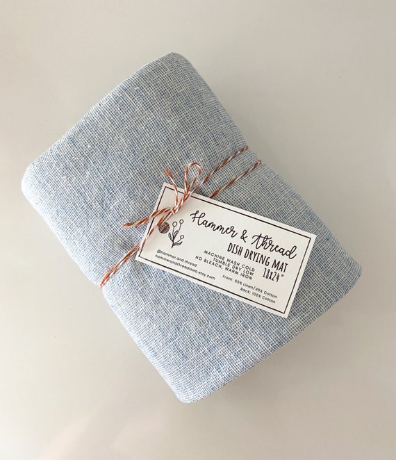 Custom Dish Drying Mat Housewarming Gift-personalized Drying Towel