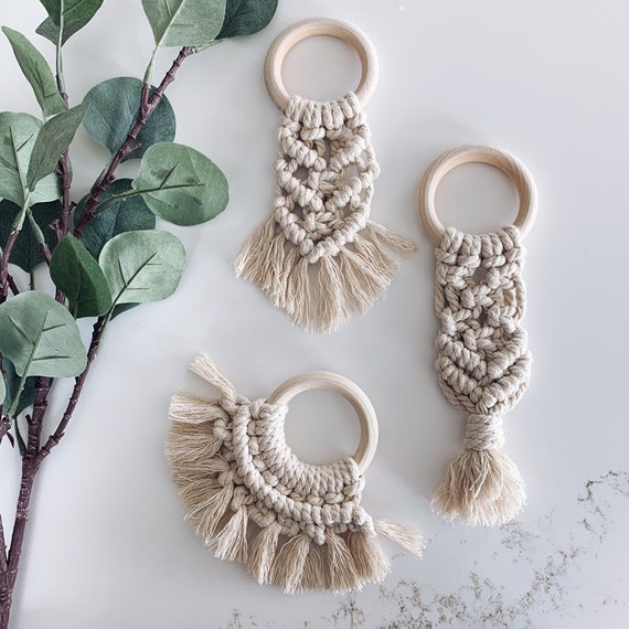 macrame teether