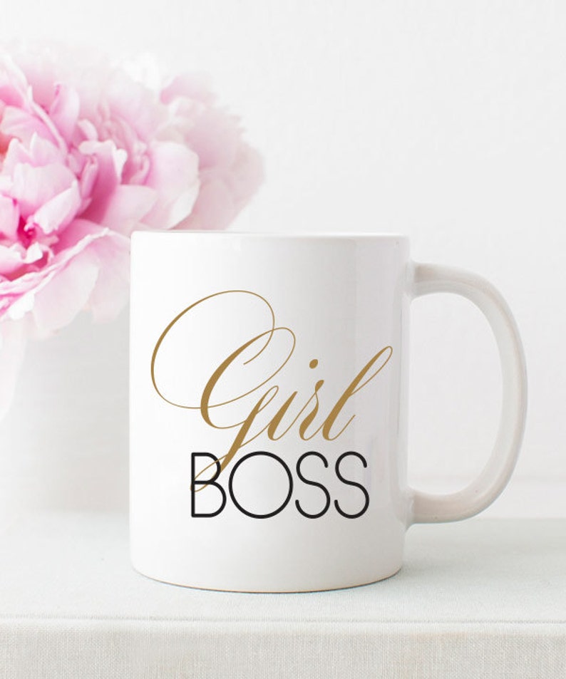 Girl Boss Inspirational Mug Girl Boss Mug Entrepreneur Etsy