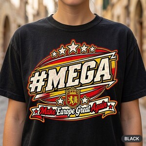 Spain Shirt, Make Europe Great Again Tee, Spanish Flag Gift, Funny Political Comfort Colors, Spanish Humor Shirt, Banter Tee