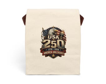 Borsa termica per il pranzo USA 250 in tela - America Unleashed