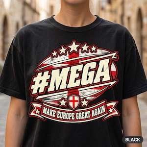 England Shirt, Make Europe Great Again Tee, St George Cross Gift, Political Comfort Colors, English Humor Shirt, Banter Tee