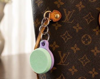 Ring Holder Keychain | Compact Travel Jewelry Case, Gym Storage engagement ring storage
