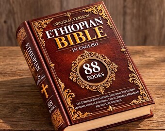 Ethiopian Bible 88 Books PDF, Apocrypha Complete Extended Edition, Lost Scriptures Digital Download