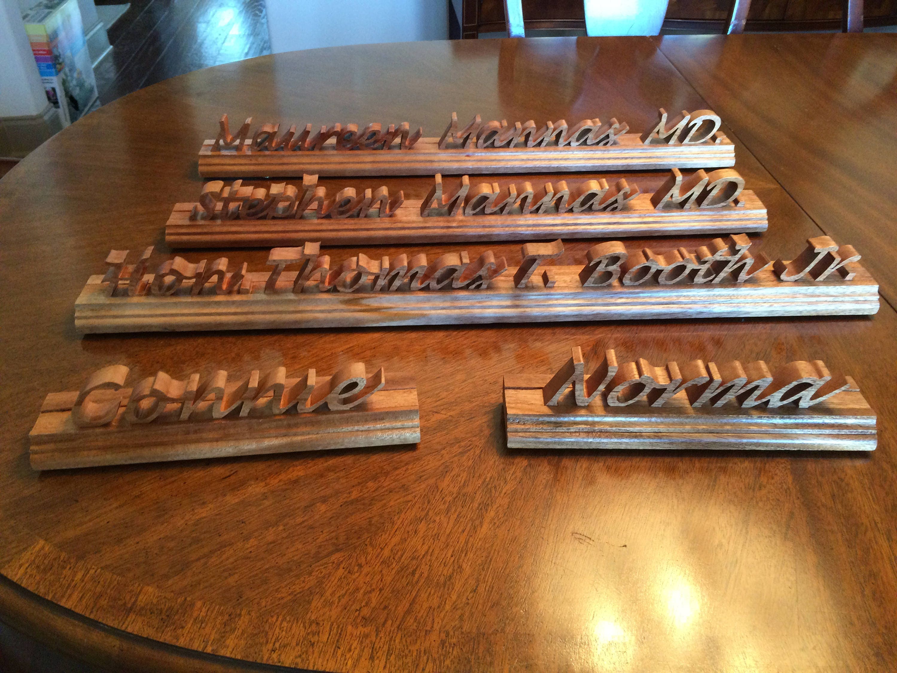 Personalized Name Plate Desk Name Plate Wooden Name Sign - Etsy