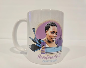 Custom Logo Ceramic Mug – Personalized Business Branding Coffee Cup