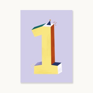 CARTÃO POSTAL "Aniversário #1"