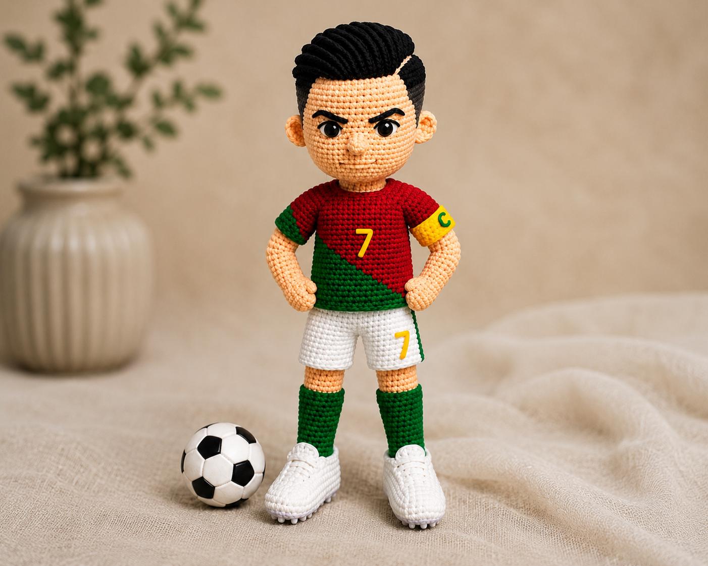 かぎ針編みサッカー - Etsy 日本