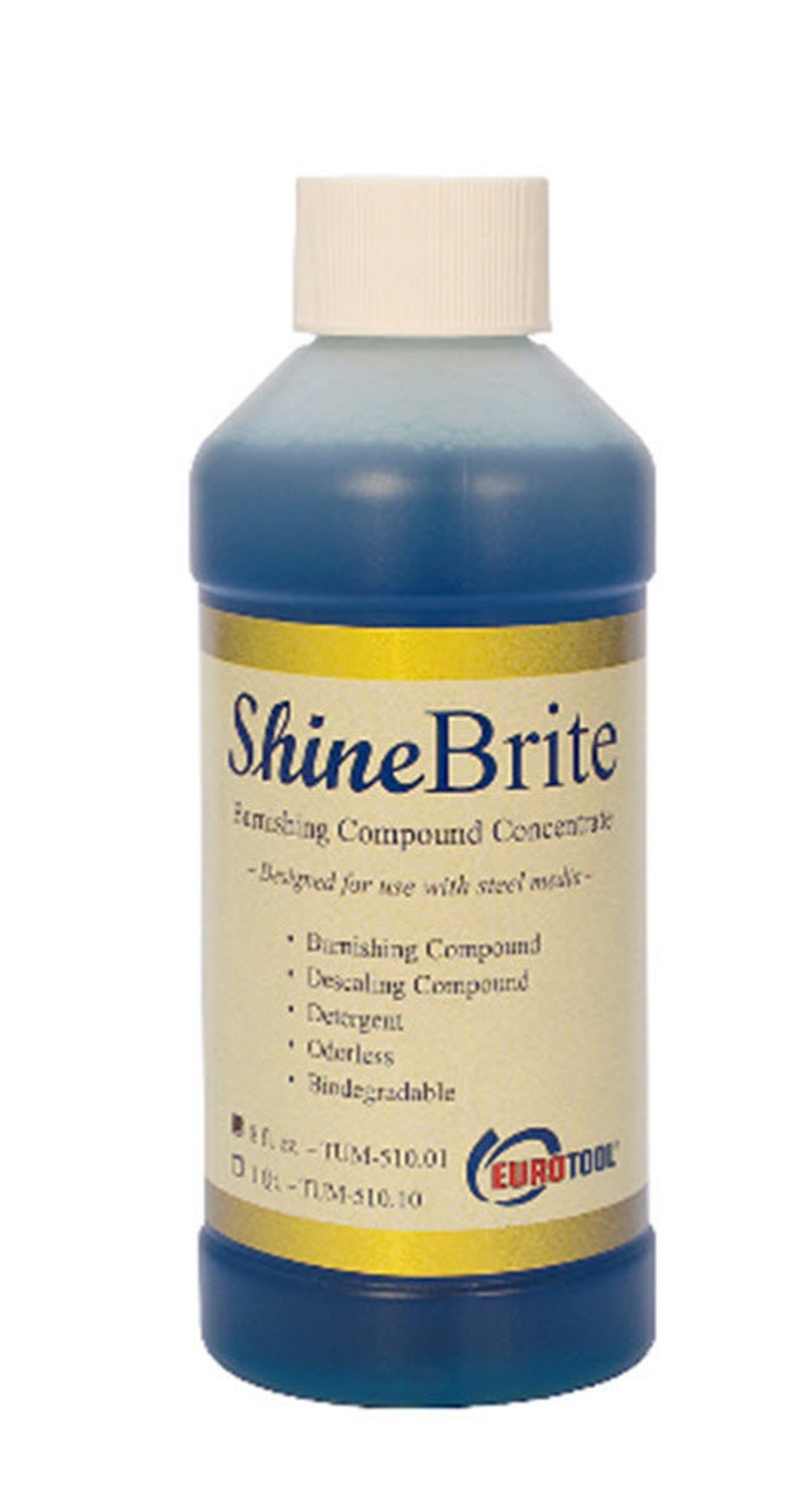 ShineBrite Burnishing Compound For Steel Media 8oz image 1