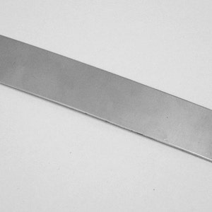 Nickel Silver Sheet 22ga 6&quot; x 1&quot; .64mm Thick New Lower Price