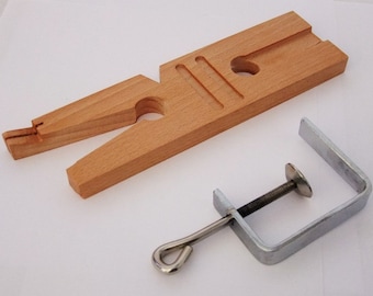 Multipurpose Bench Pin V-Slot With Ring Cutting Jig And Clamp SALE