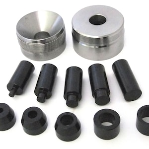 Self Centering Coin Ring Punch Set, No Spacers 6 Punch Size Coin Cutting Die set of 5 | Coin Ring Dies | Coin Ring Making SALE
