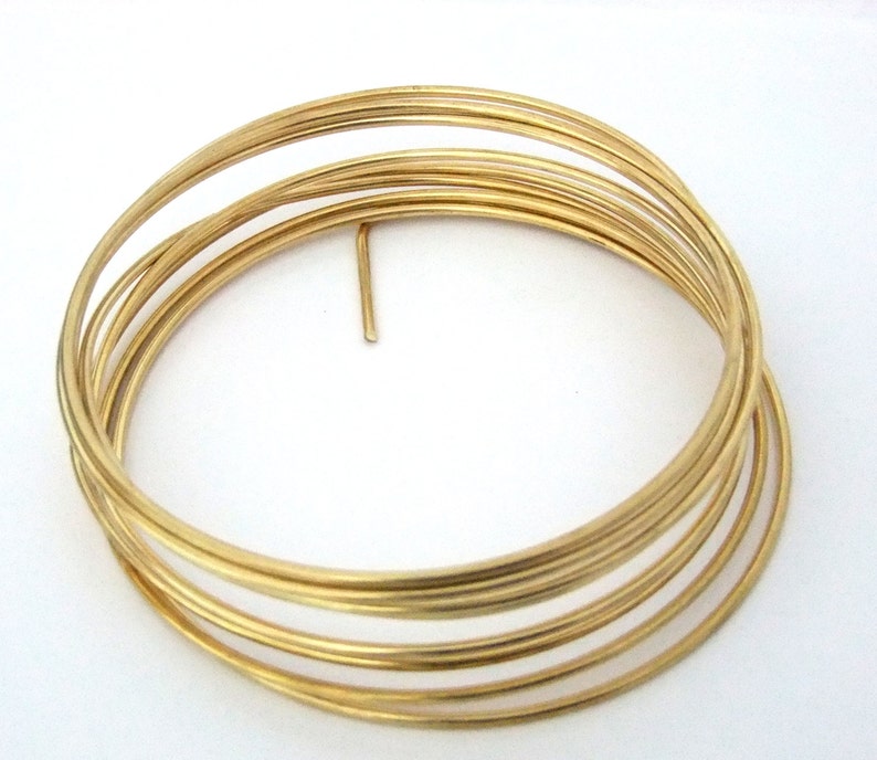 Dead Soft 12 GA Brass Crafters and Jewelry Makers Wire 10 Feet Etsy
