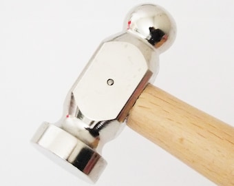 Martillo de joyero de estilo alemán para dar forma y texturizar, mango cómodo, ¡EN OFERTA!