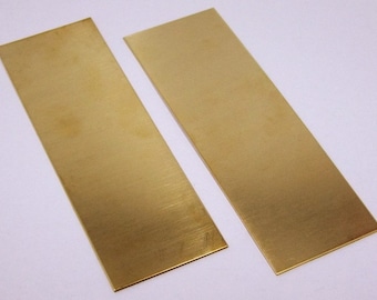H62 Thin Brass Copper Flat Stock Plate Sheets 0.5mm Thickness 10*20cm 4*8inch