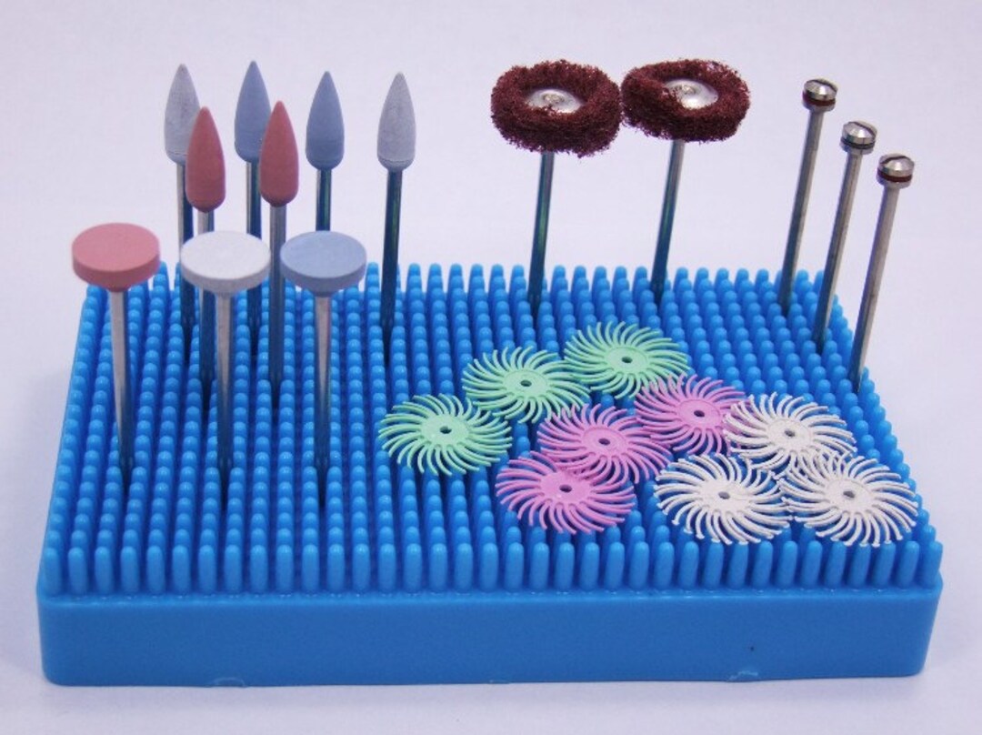 Premium Rotary Tool Polishing Kit With Stand 24 Pieces SALE Etsy