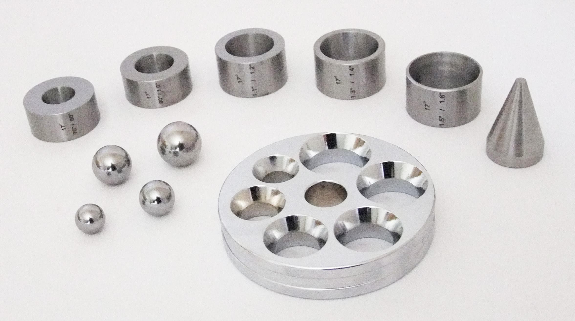 リングストレッチャー用特大凹み軽減プレート（ボール付き）＆17度折り返しキット（コインリング/結婚指輪/ジュエリー製作用） - Etsy 日本