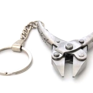 Mini Chain Nose Parallel Pliers With Chain