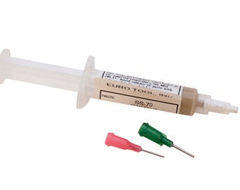 Silver Solder Paste Medium SS70 1/4 Troy Ounce With Tips