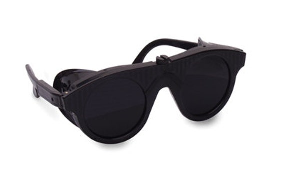 Occhiali Da Lavoro TRACKER - Montura Nera, Lenti Anti-Graffio PC, Cinturino Elastico, Funda Inclusa - Foto 13