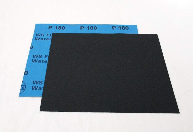 180 Grit Wet / Dry Sand Paper 9x11 Sheets Package Of 10 image 1