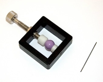 Centerline Bead And Pearl Drilling Vise With Double Ended Pearl Bit