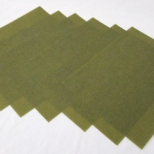 6 fogli di carta lucidante 3M a umido o a secco verde grana 400 8,5 x 11 pollici