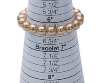 EZ Bracelet Sizer Gauge Travel Size