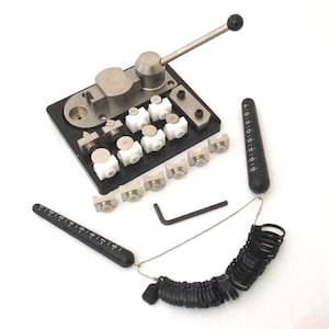Premium Ring Bending Kit In Storage Base With Nylon Dies And Sizer Kit
